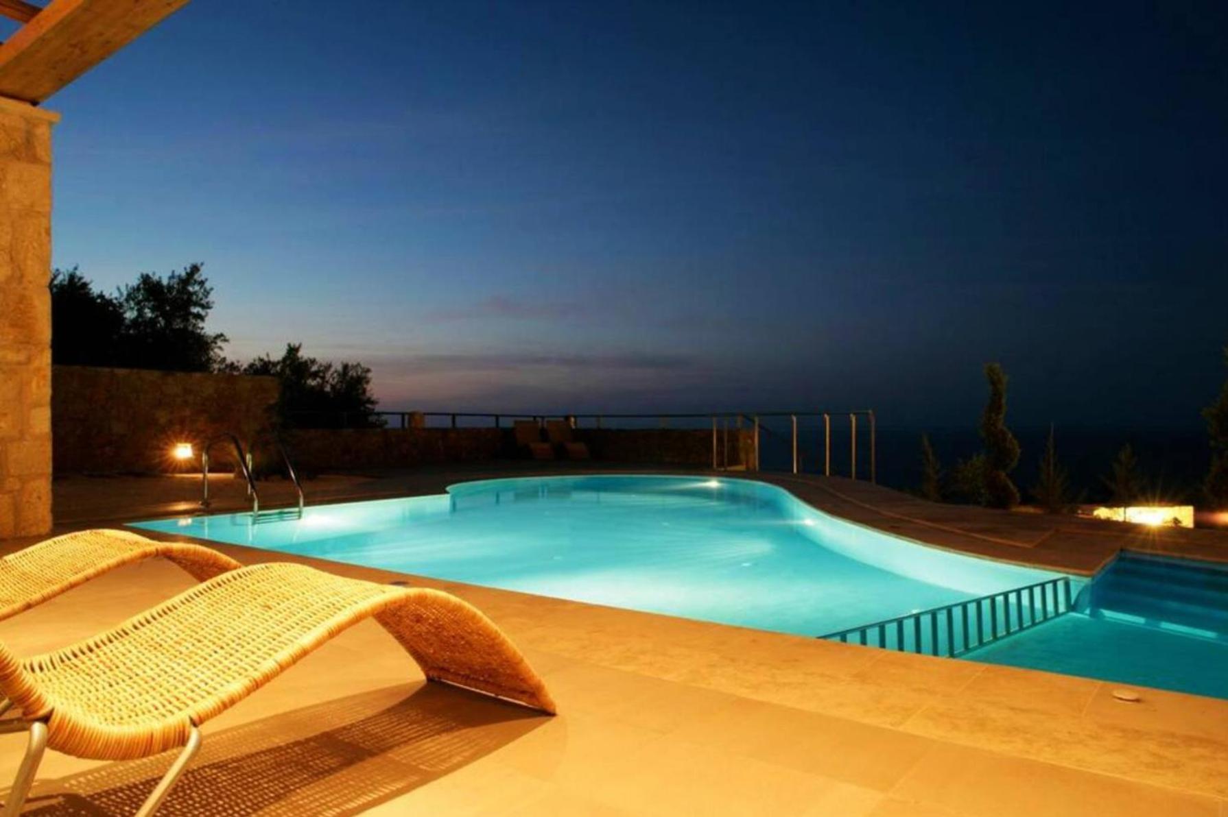 Thomais Resort: 2 Stone Villas With A Private Swimming Pool 阿齐亚·佩拉加 外观 照片